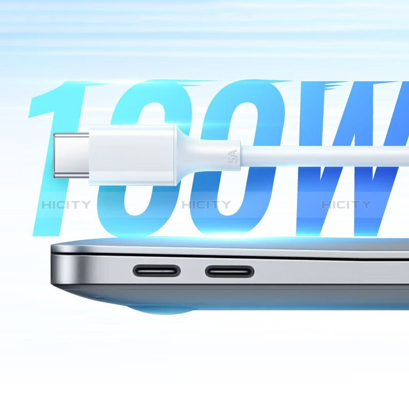 Apple iPad Pro 11 (2021)用Type-C USB-C to Type-C USB-C アクティブ変換ケーブルアダプタ 100W H05 アップル 