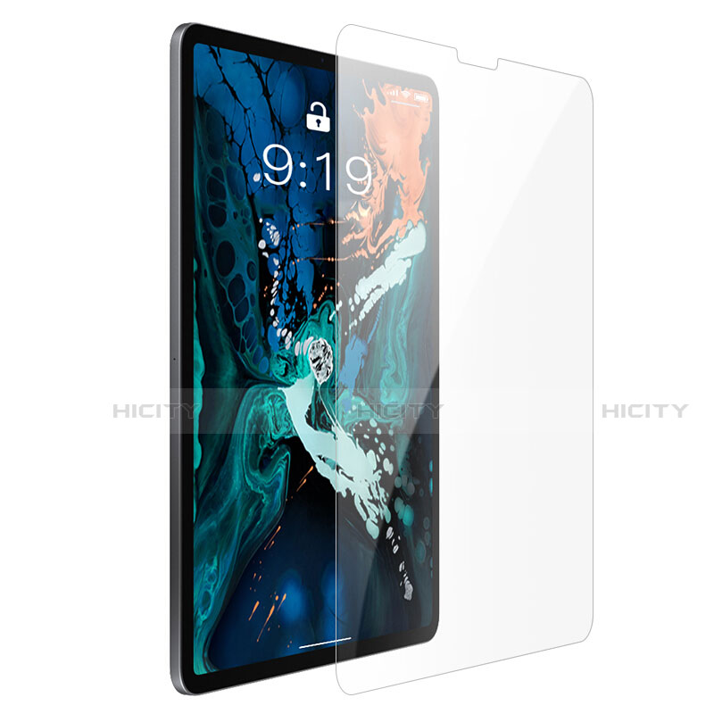 Apple iPad Pro 11 (2021)用強化ガラス 液晶保護フィルム T06 アップル クリア