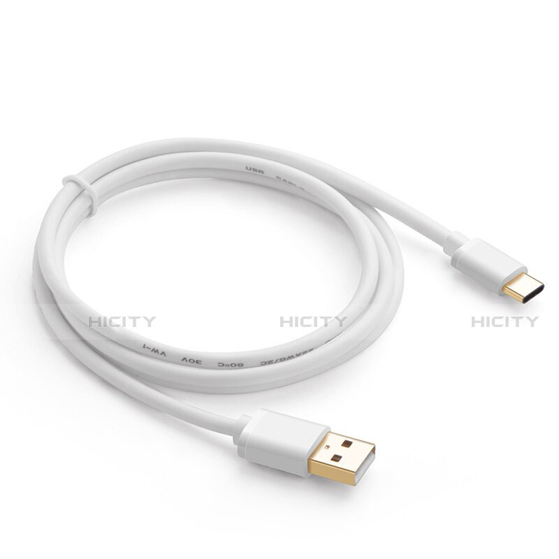 Apple iPad Pro 11 (2022)用Type-Cケーブル 充電ケーブルAndroidユニバーサル T11 アップル ホワイト