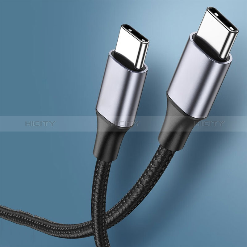Apple iPad Pro 11 (2022)用Type-C USB-C to Type-C USB-C アクティブ変換ケーブルアダプタ 60W アップル ダークグレー