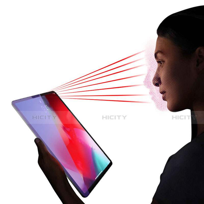Apple iPad Pro 11 (2022)用アンチグレア ブルーライト 強化ガラス 液晶保護フィルム B04 アップル クリア