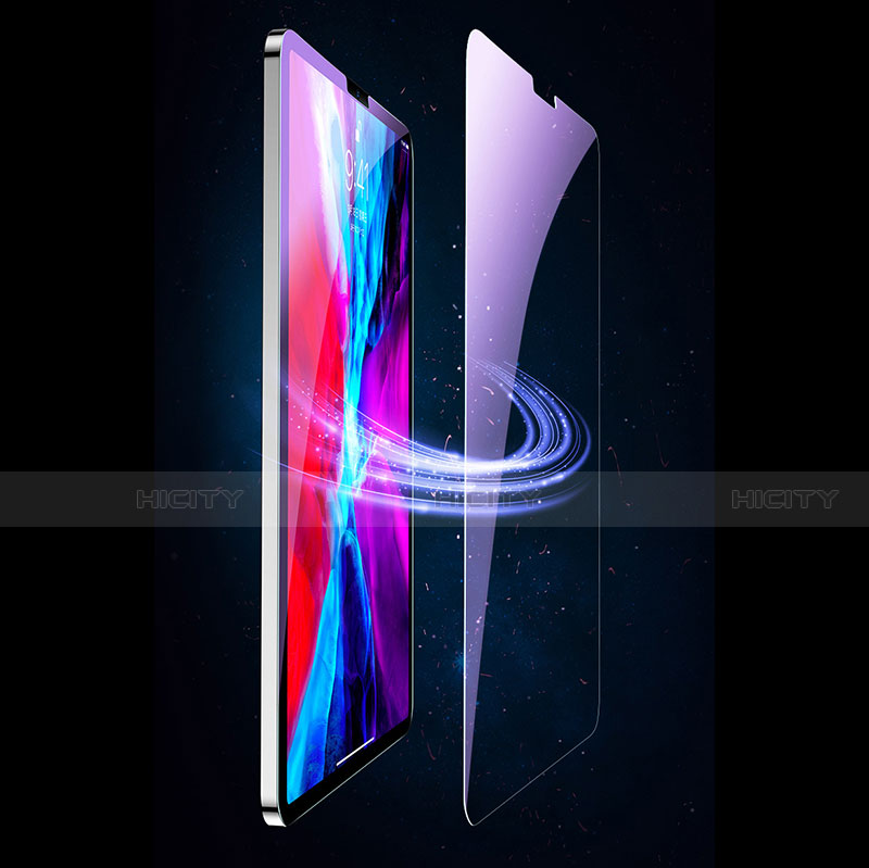 Apple iPad Pro 11 (2022)用アンチグレア ブルーライト 強化ガラス 液晶保護フィルム B05 アップル クリア