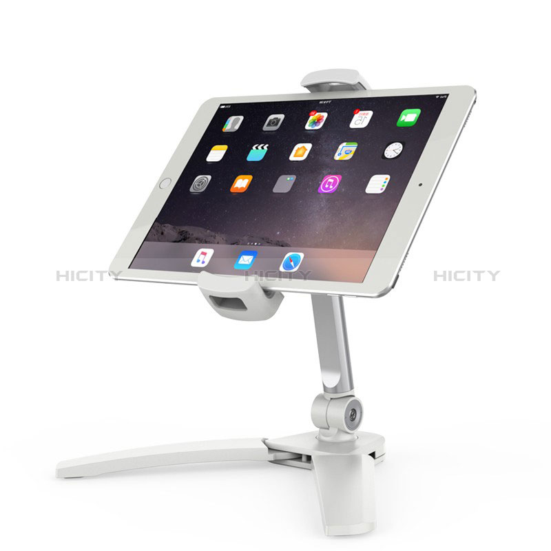 Apple iPad Pro 11 (2022)用スタンドタイプのタブレット クリップ式 フレキシブル仕様 T08 アップル ホワイト