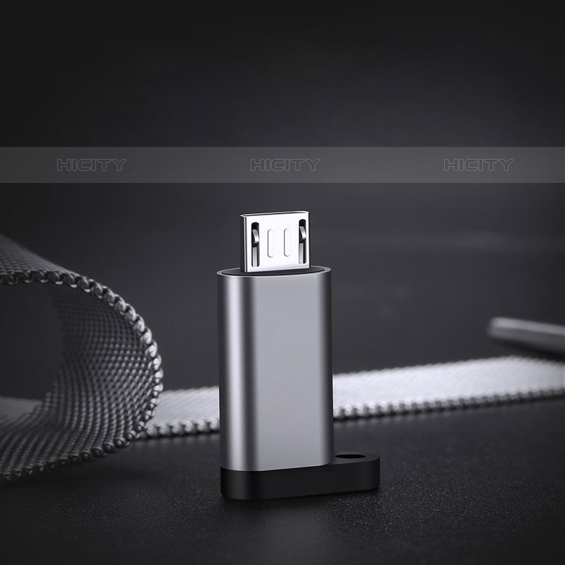 Apple iPad Pro 12.9 (2021)用Type-C USB-C to Mocro USB-B アクティブ変換ケーブルアダプタ H02 アップル ダークグレー