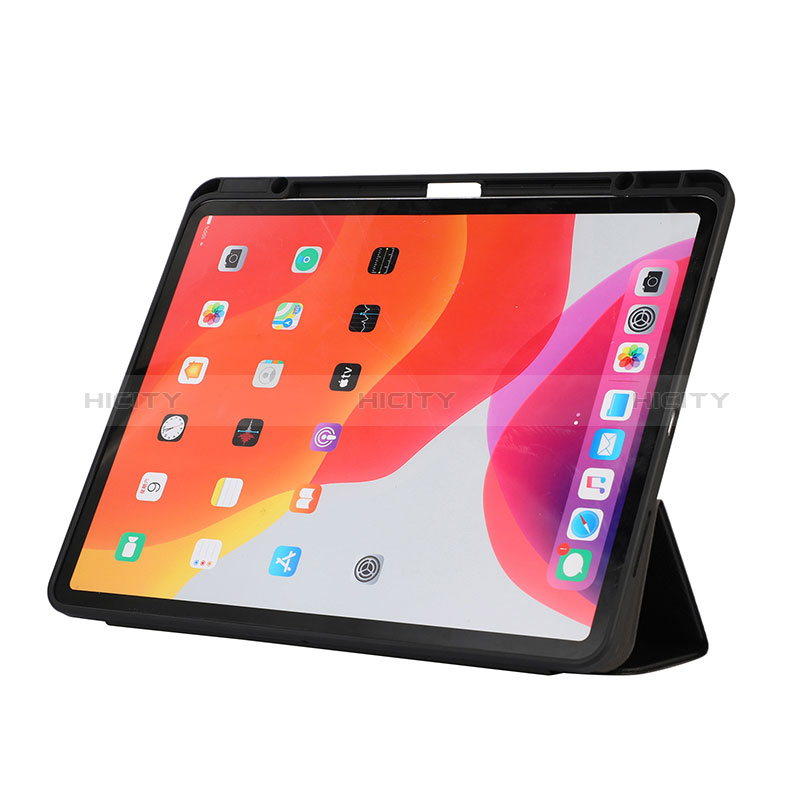 Apple iPad Pro 12.9 (2021)用手帳型 レザーケース スタンド カバー H02 アップル 
