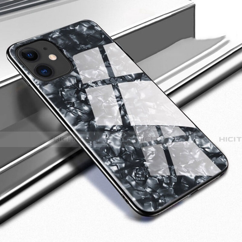 Apple iPhone 11用ハイブリットバンパーケース プラスチック 鏡面 カバー T05 アップル 