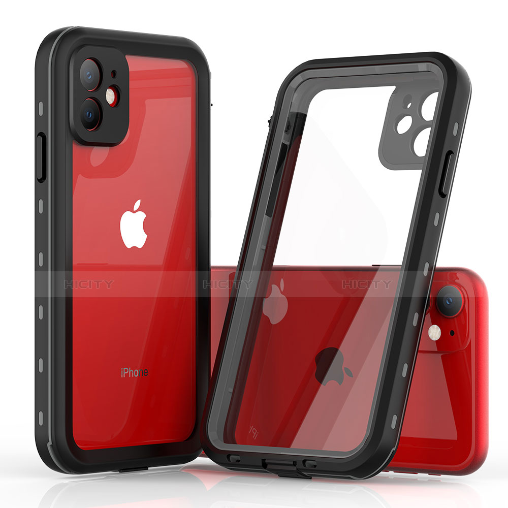 Apple iPhone 11用完全防水ケース ハイブリットバンパーカバー 高級感 手触り良い 360度 W03 アップル 