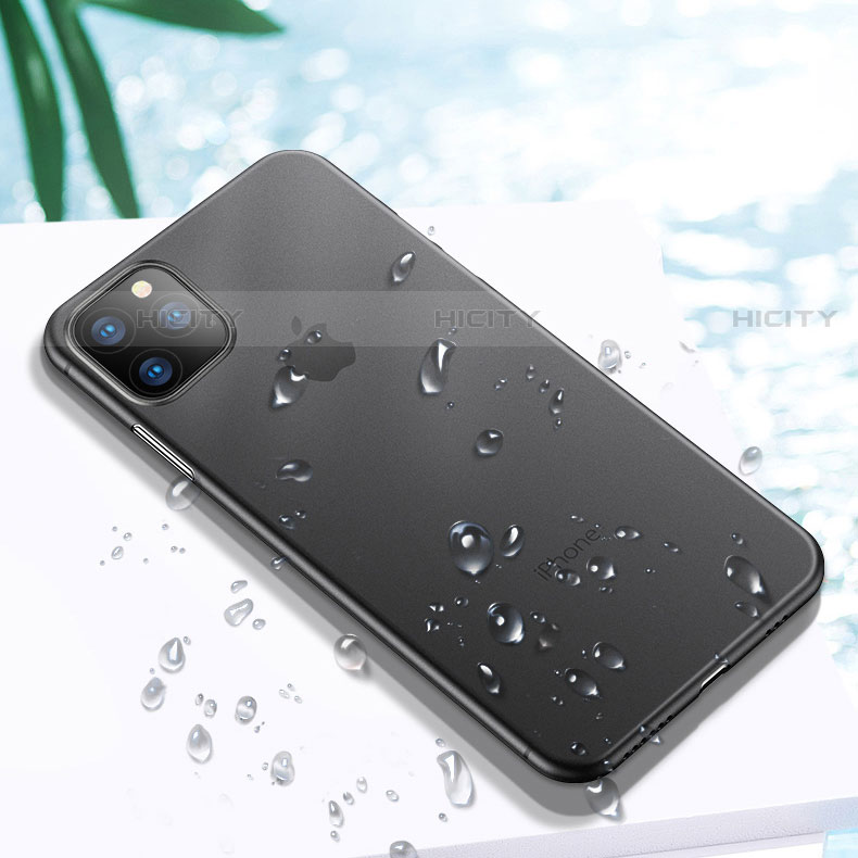 Apple iPhone 11 Pro用極薄ケース クリア透明 プラスチック 質感もマットU04 アップル 