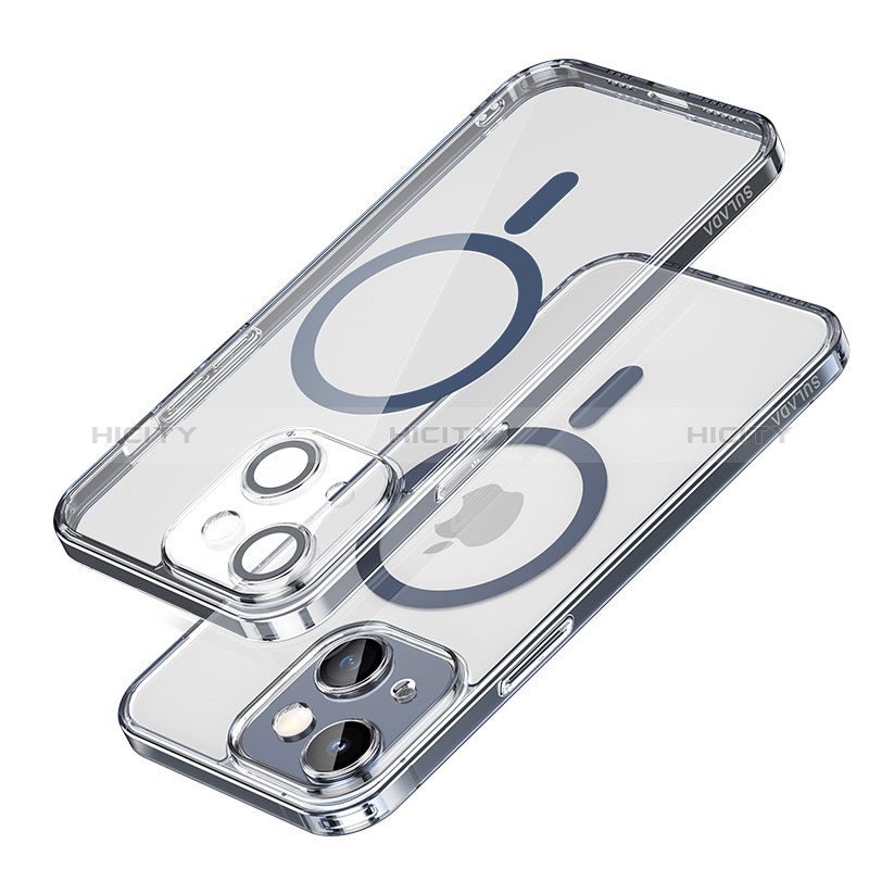 Apple iPhone 13用極薄ソフトケース シリコンケース 耐衝撃 全面保護 透明 カバー Mag-Safe 磁気 Magnetic LD1 アップル 