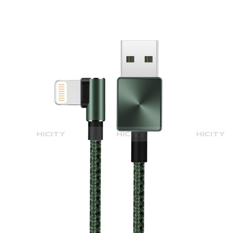 Apple iPhone 13 Pro用USBケーブル 充電ケーブル D19 アップル グリーン