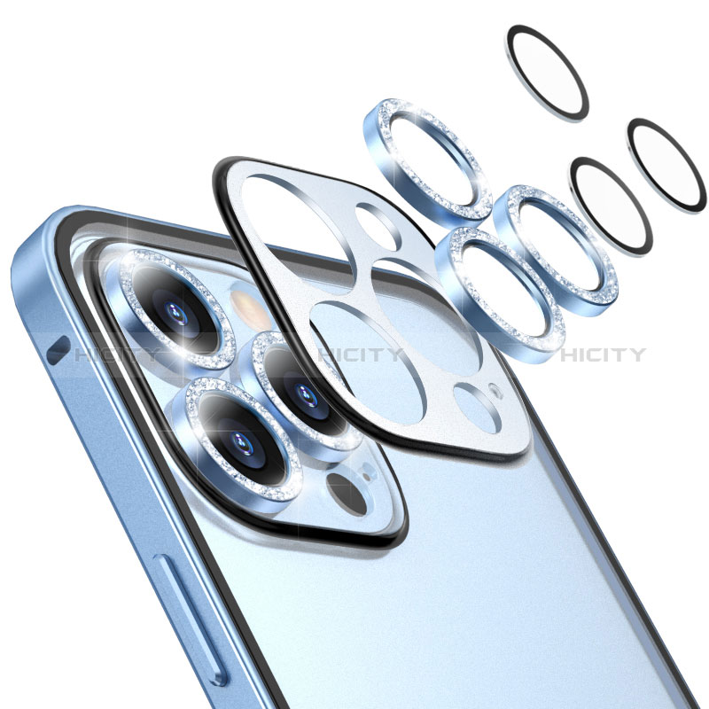 Apple iPhone 13 Pro用ケース 高級感 手触り良い メタル兼プラスチック バンパー Bling-Bling LF1 アップル 