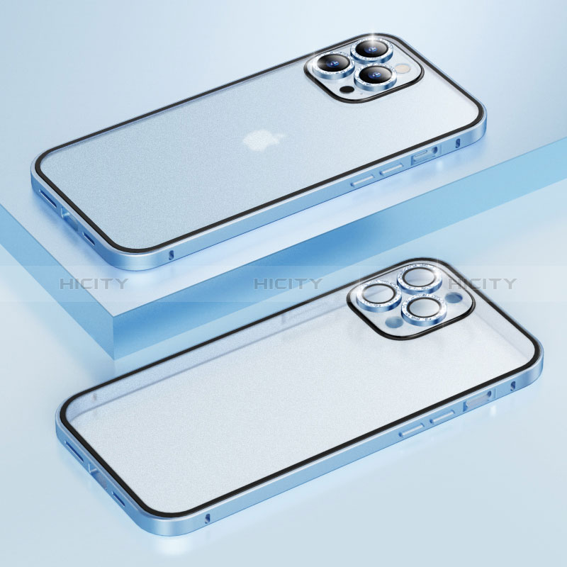 Apple iPhone 13 Pro用ケース 高級感 手触り良い メタル兼プラスチック バンパー Bling-Bling LF1 アップル 