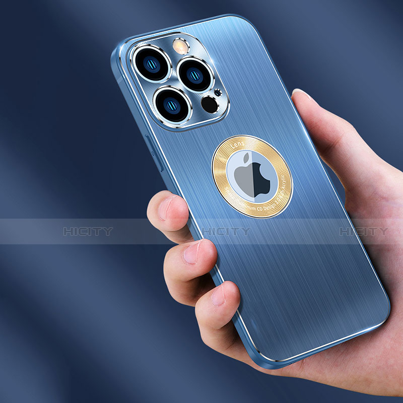 Apple iPhone 13 Pro Max用ケース 高級感 手触り良い アルミメタル 製の金属製 カバー M08 アップル 