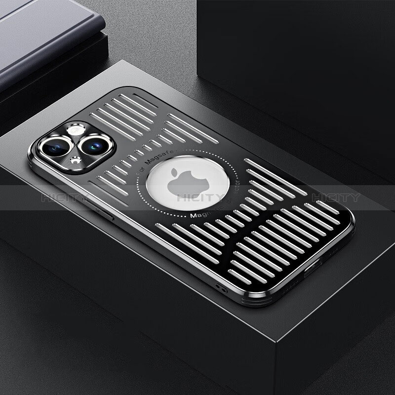 Apple iPhone 14用ケース 高級感 手触り良い アルミメタル 製の金属製 兼シリコン カバー Mag-Safe 磁気 Magnetic TX1 アップル 