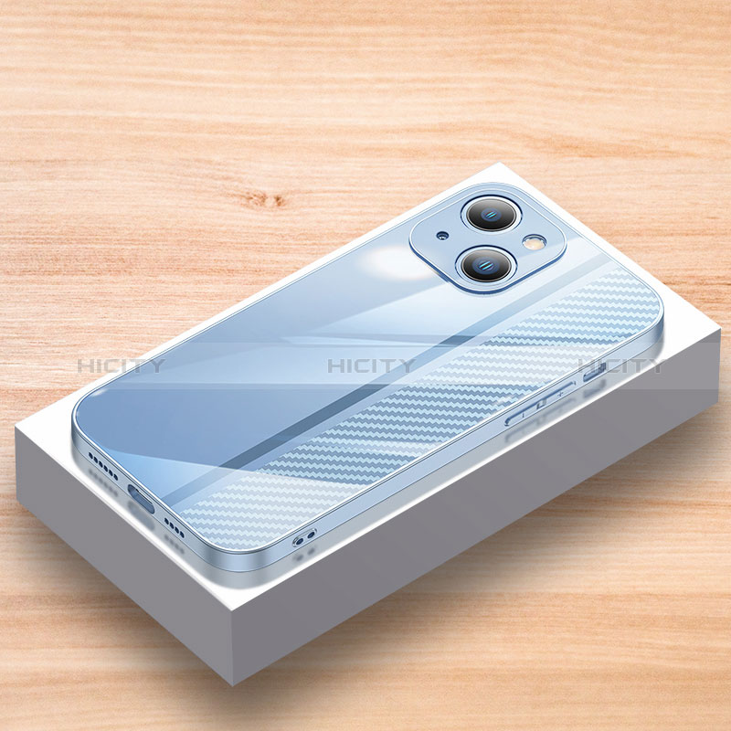 Apple iPhone 14用ハイブリットバンパーケース プラスチック 鏡面 カバー JL1 アップル 