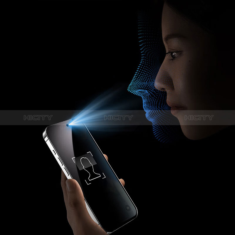 Apple iPhone 14 Plus用反スパイ 強化ガラス 液晶保護フィルム S04 アップル クリア