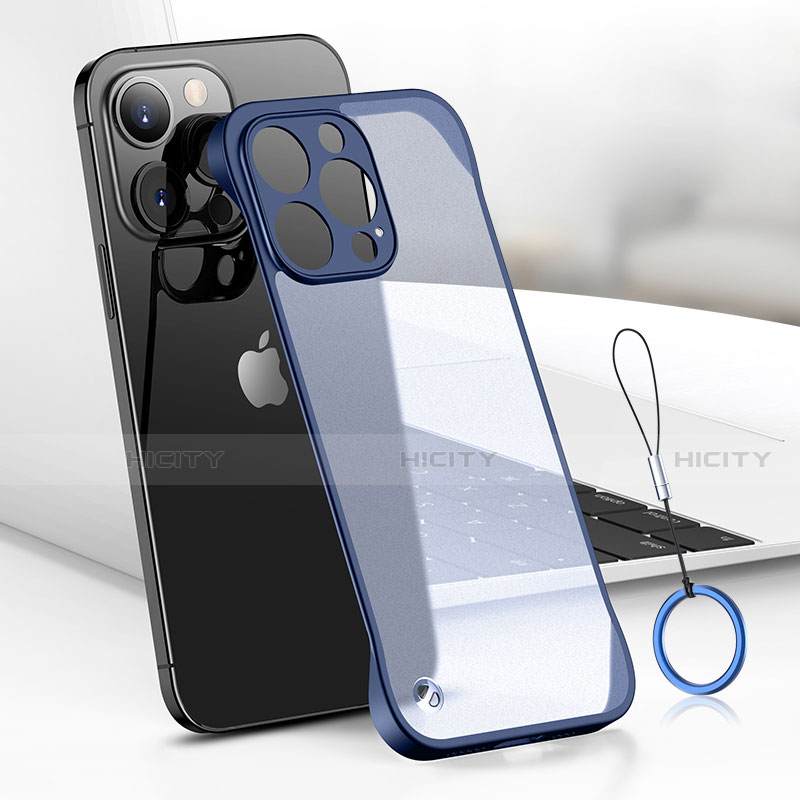 Apple iPhone 14 Pro用ハードカバー クリスタル 透明 H03 アップル 