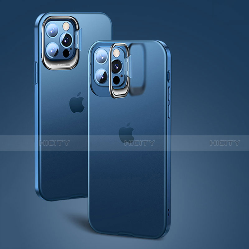 Apple iPhone 14 Pro用極薄ケース クリア透明 プラスチック 質感もマットU08 アップル 