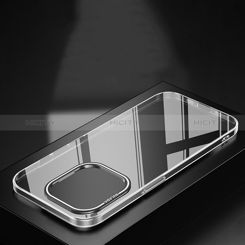 Apple iPhone 14 Pro用極薄ソフトケース シリコンケース 耐衝撃 全面保護 クリア透明 LD6 アップル 
