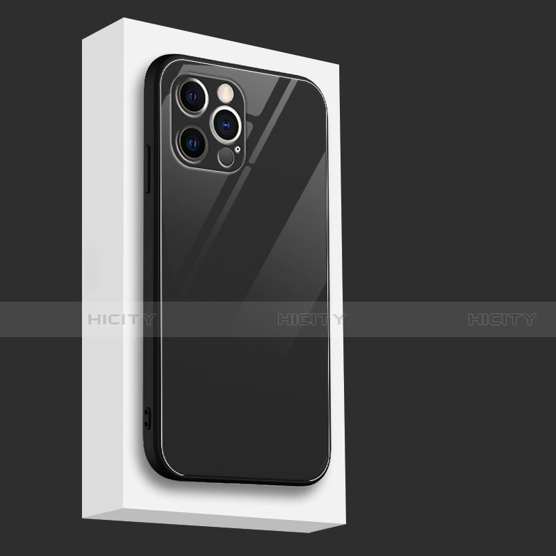 Apple iPhone 14 Pro Max用ハイブリットバンパーケース プラスチック 鏡面 カバー M09 アップル 