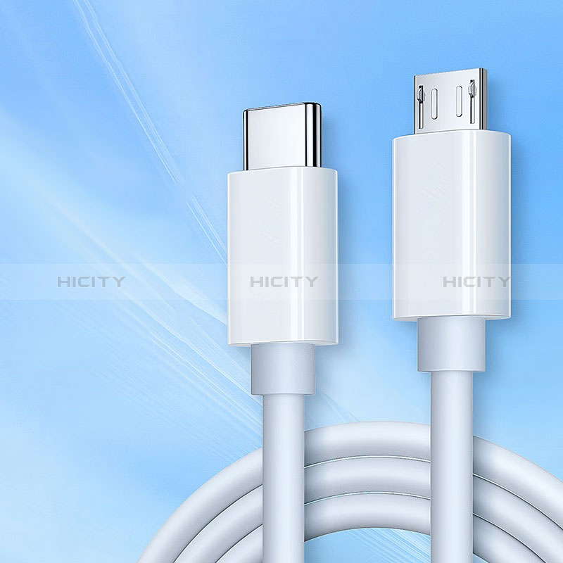 Apple iPhone 15用USB 2.0ケーブル 充電ケーブルAndroidユニバーサル 2A H02 アップル ホワイト