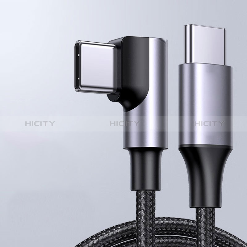 Apple iPhone 15用Type-C USB-C to Type-C USB-C アクティブ変換ケーブルアダプタ 60W H01 アップル ダークグレー