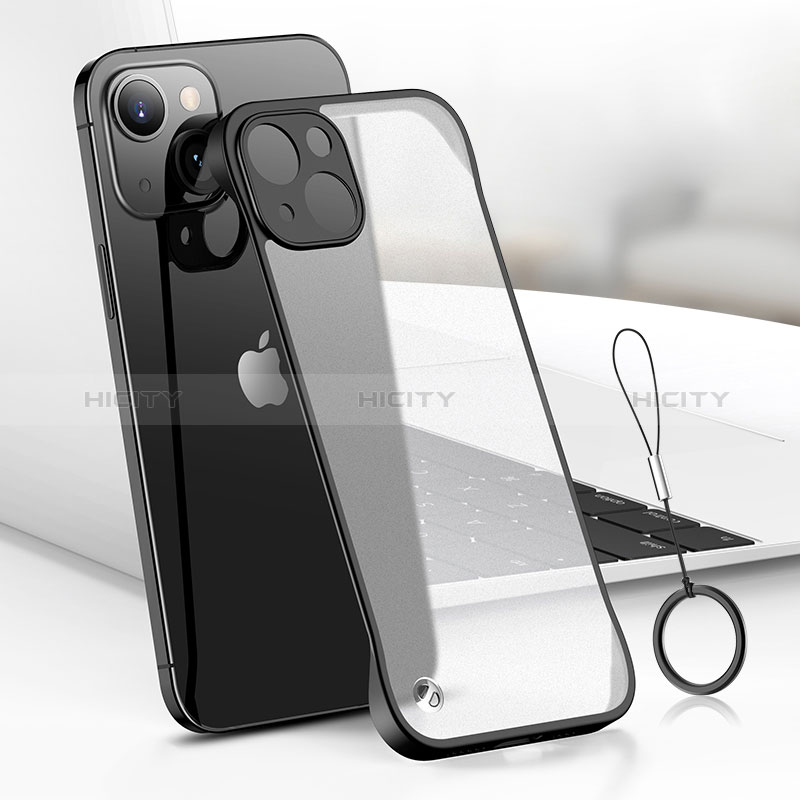 Apple iPhone 15用ハードカバー クリスタル クリア透明 H03 アップル 