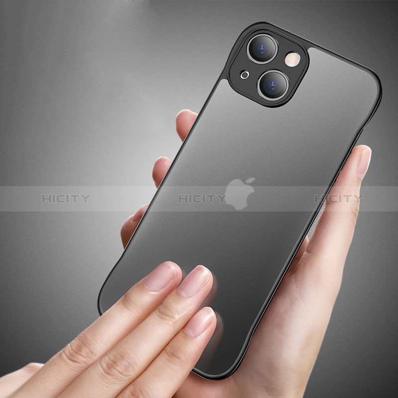 Apple iPhone 15用ハードカバー クリスタル クリア透明 H03 アップル 
