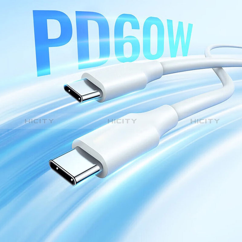 Apple iPhone 15 Plus用Type-C USB-C to Type-C USB-C アクティブ変換ケーブルアダプタ 60W H04 アップル 