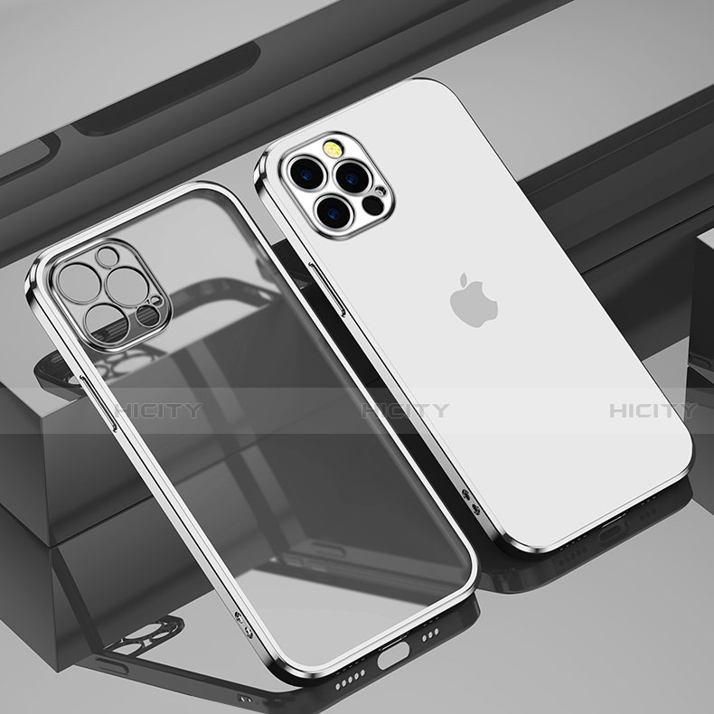 Apple iPhone 15 Pro用極薄ソフトケース シリコンケース 耐衝撃 全面保護 透明 H11 アップル 