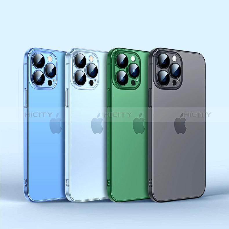 Apple iPhone 15 Pro用極薄ケース クリア透明 プラスチック 質感もマットQC1 アップル 