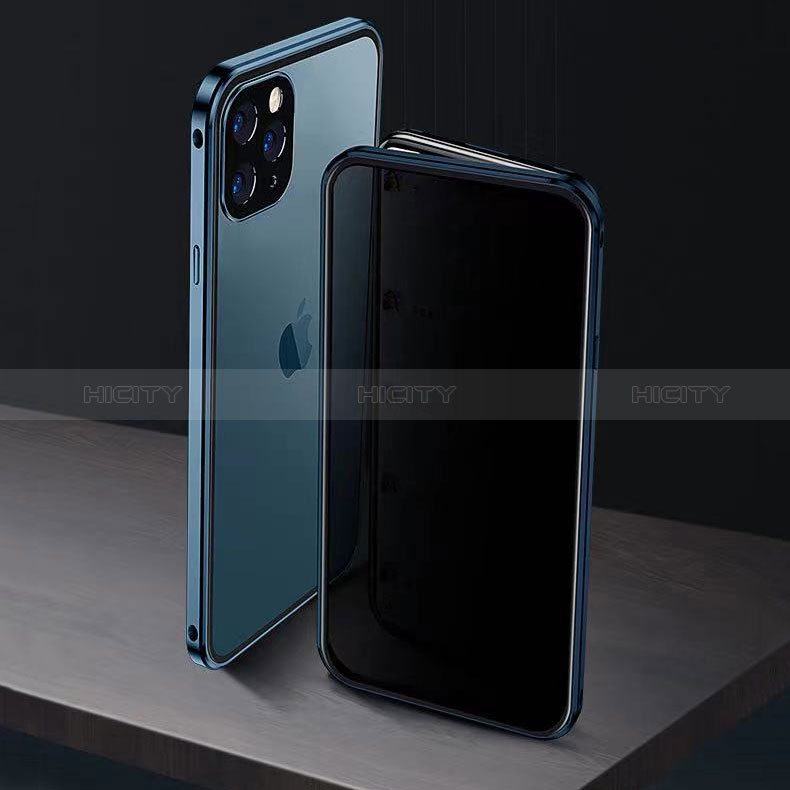 Apple iPhone 15 Pro Max用ケース 高級感 手触り良い アルミメタル 製の金属製 360度 フルカバーバンパー 鏡面 カバー M06 アップル 