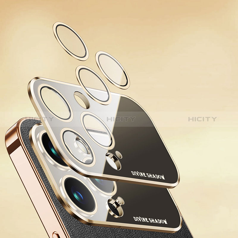 Apple iPhone 15 Pro Max用ケース 高級感 手触り良いレザー柄 AC1 アップル 