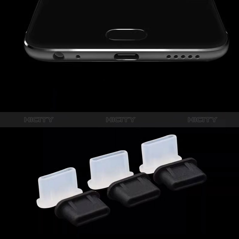 Apple iPhone 15 Pro Max用アンチ ダスト プラグ キャップ ストッパー USB-C Android Type-Cユニバーサル 20PCS アップル 