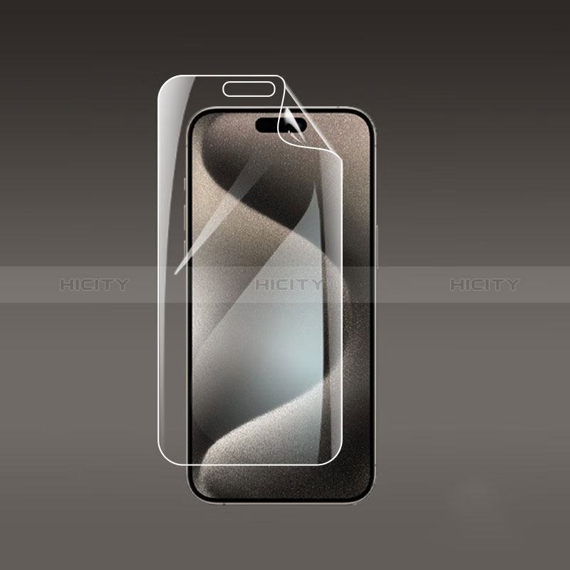 Apple iPhone 16 Pro用高光沢 液晶保護フィルム フルカバレッジ画面 A01 アップル クリア