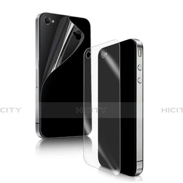 Apple iPhone 4S用高光沢 液晶保護フィルム 背面保護フィルム同梱 アップル クリア