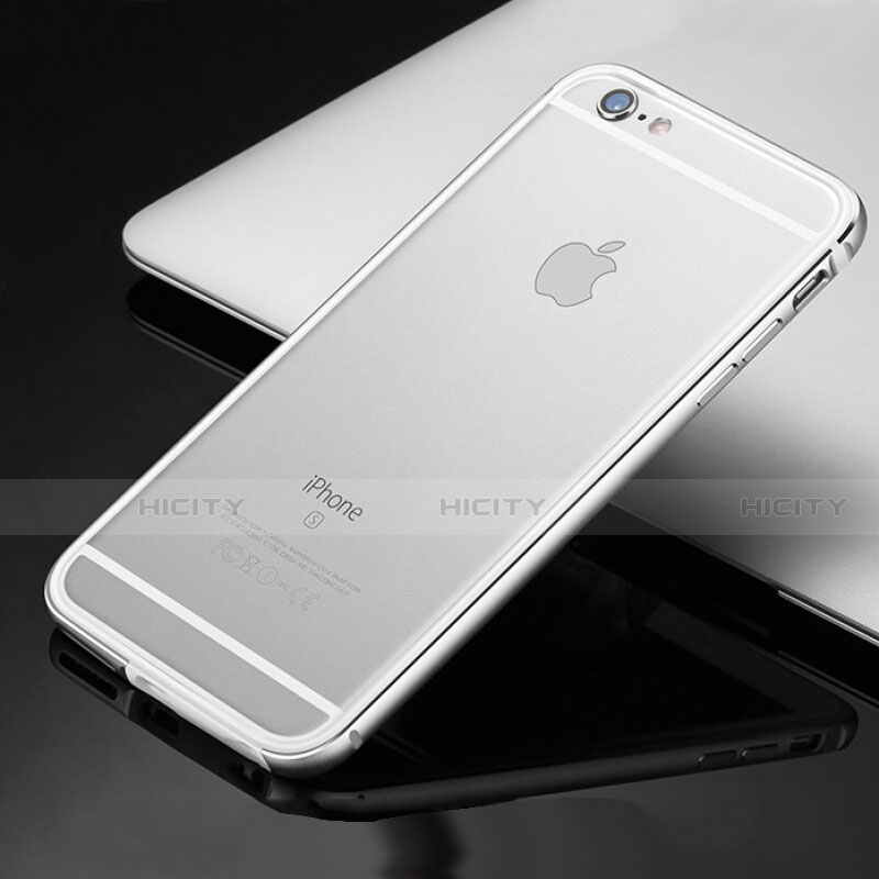 Apple iPhone 6用ケース 高級感 手触り良い アルミメタル 製の金属製 バンパー カバー アップル 