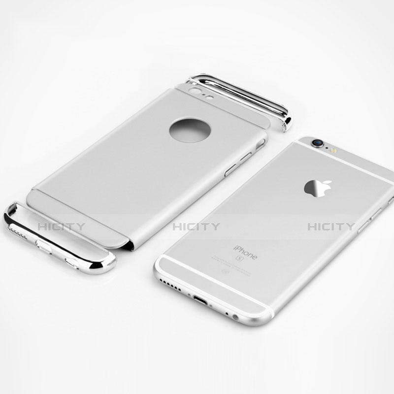 Apple iPhone 6S Plus用ケース 高級感 手触り良い アルミメタル 製の金属製 A01 アップル シルバー