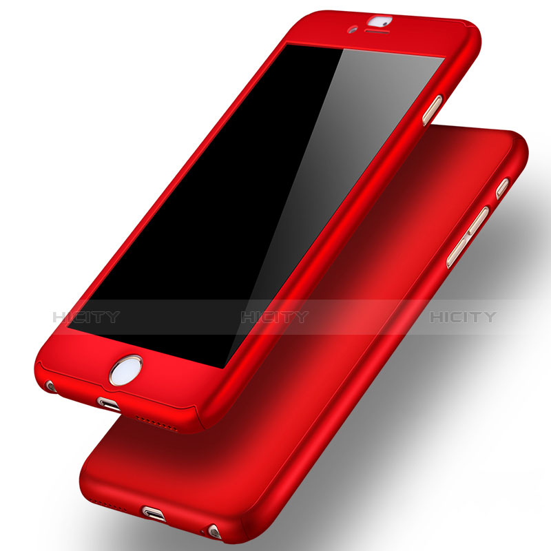 Apple iPhone 6S Plus用ハードケース プラスチック 質感もマット 前面と背面 360度 フルカバー M02 アップル 