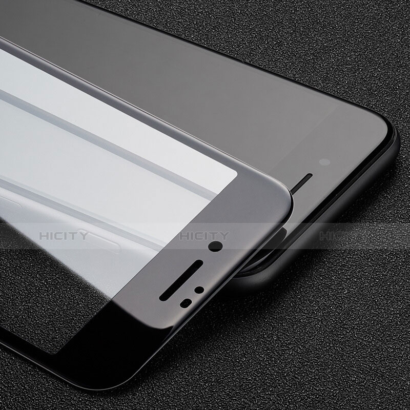 Apple iPhone 7用強化ガラス フル液晶保護フィルム G01 アップル ブラック