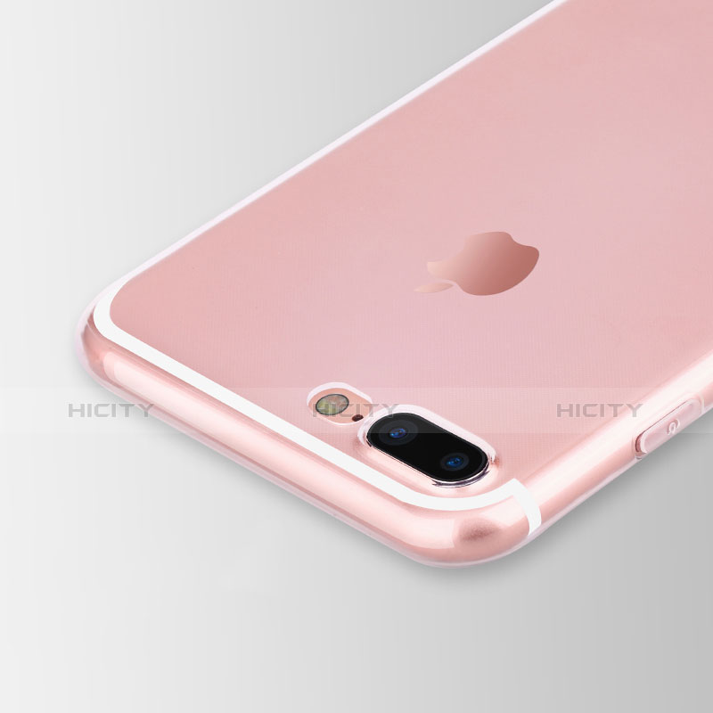 Apple iPhone 7 Plus用極薄ソフトケース シリコンケース 耐衝撃 全面保護 クリア透明 Z01 アップル クリア