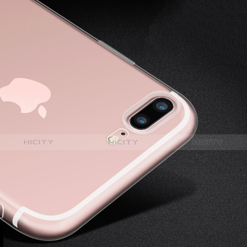 Apple iPhone 7 Plus用極薄ソフトケース シリコンケース 耐衝撃 全面保護 クリア透明 Z02 アップル クリア