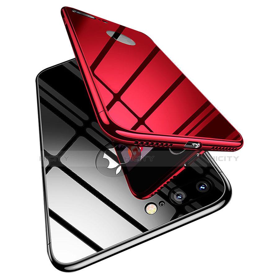 Apple iPhone 7 Plus用ケース 高級感 手触り良い アルミメタル 製の金属製 バンパー 鏡面 カバー アップル 