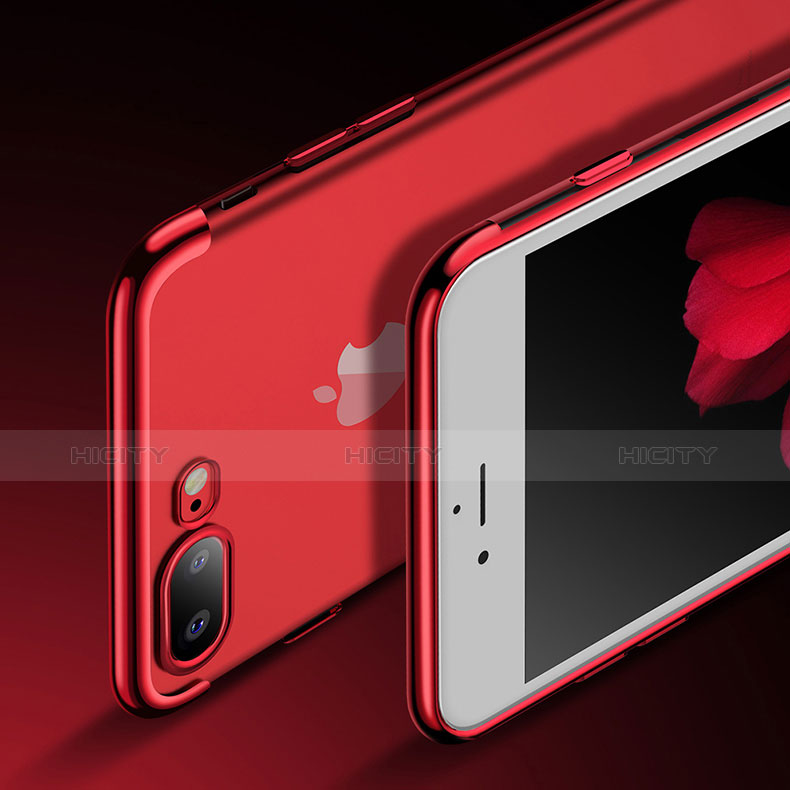 Apple iPhone 7 Plus用極薄ソフトケース シリコンケース 耐衝撃 全面保護 クリア透明 HC02 アップル 