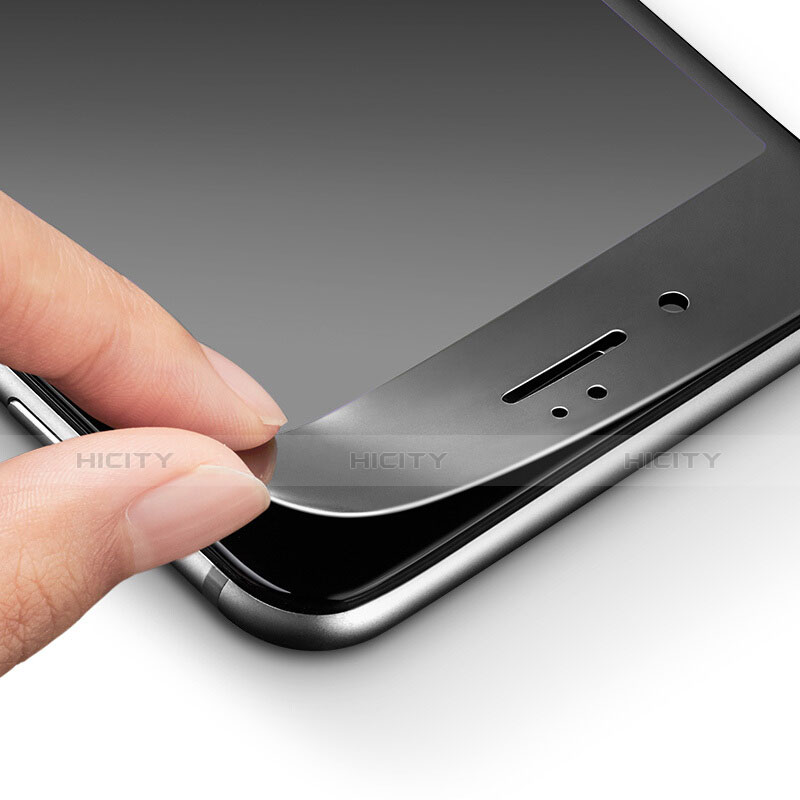 Apple iPhone 7 Plus用強化ガラス フル液晶保護フィルム アップル ブラック