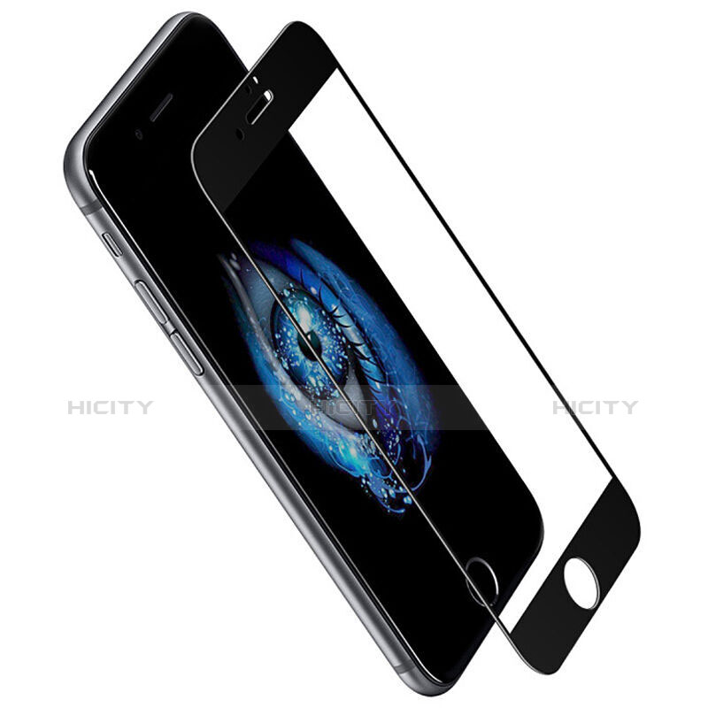 Apple iPhone 7 Plus用強化ガラス フル液晶保護フィルム F21 アップル ブラック