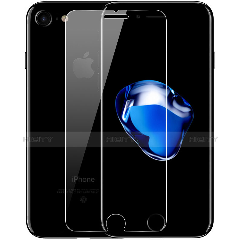 Apple iPhone 8用強化ガラス 液晶保護フィルム F06 アップル クリア