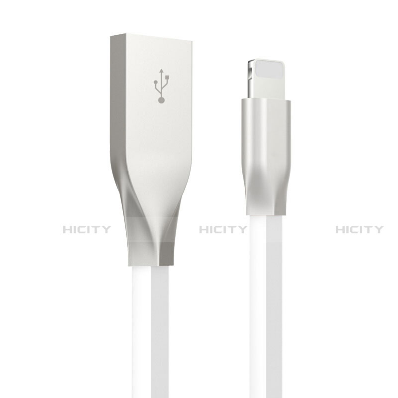Apple iPhone 8 Plus用USBケーブル 充電ケーブル C05 アップル ホワイト