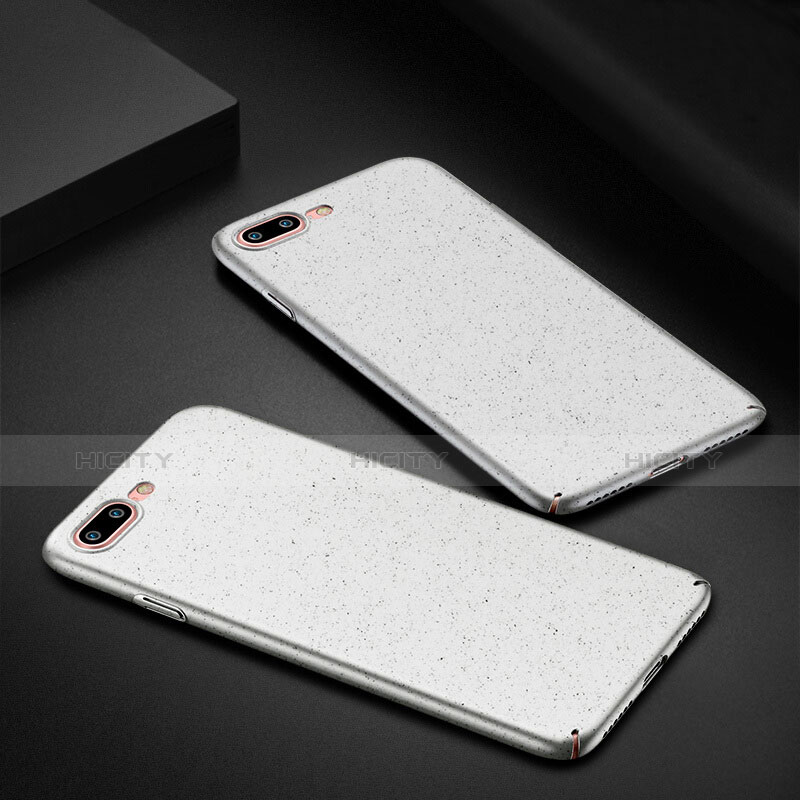 Apple iPhone 8 Plus用ハードケース カバー プラスチック アップル ホワイト