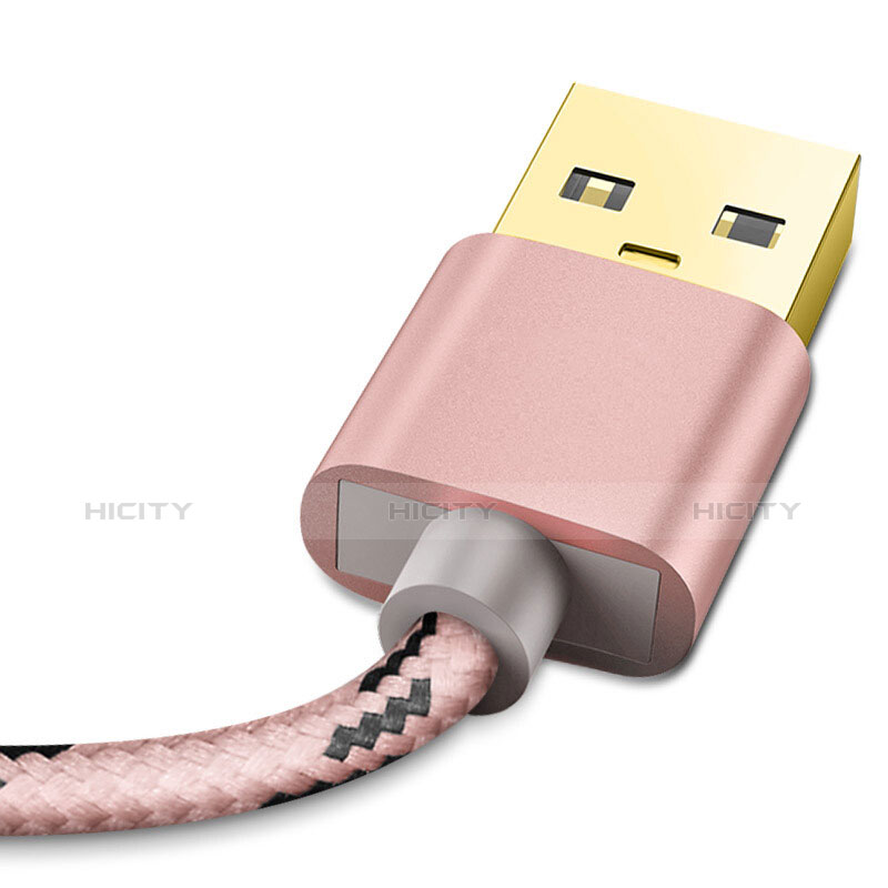Apple iPhone SE用USBケーブル 充電ケーブル L01 アップル ローズゴールド